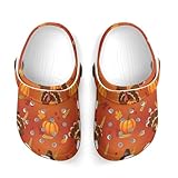 Toddler's Fashion Outdoor Beach Pool Shoes for Cute Summer Style, Thanksgiving Funny Turkey Pumpkin
