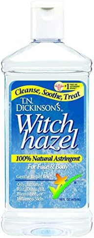 Dickinson's T.N. Astringent, 100% Natural, Witch Hazel & Aloe, 16 Fl Oz