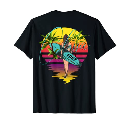 Cumpleaños, Classic of 1987 Original, Retro Vintage Camiseta