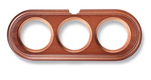 Peana Fontini Garby horizontal envejecido para tapar cableado de 3 elementos 2