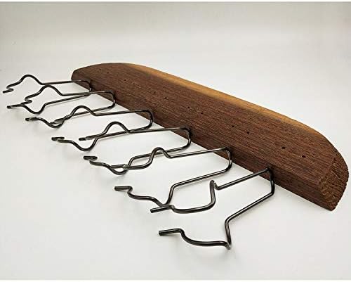Tobacco Pipes Rack, Smoking Pipe Accessories Holder - Handmade Solid Wood Tobacco Stand Display Rack