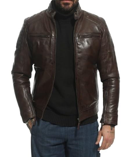 skullhide Classic Biker Leather Jacket For Men's Size:- (XS TO 4XL)-picture-31