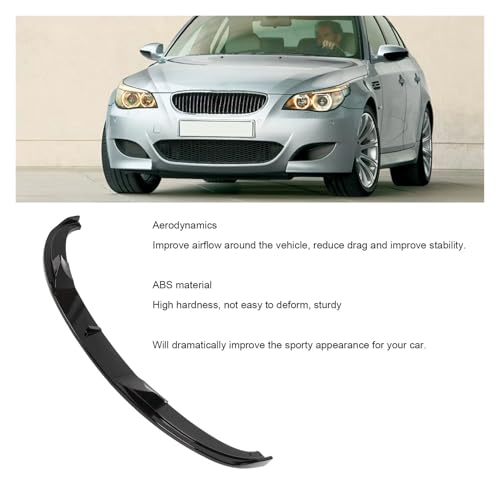 Aileron de pare-chocs avant pour BMW E60 E61 M5 spoiler carbone 2005-2010 - 3