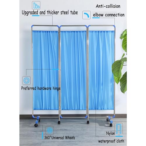 Cloison de séparation de porte verticale à roulettes