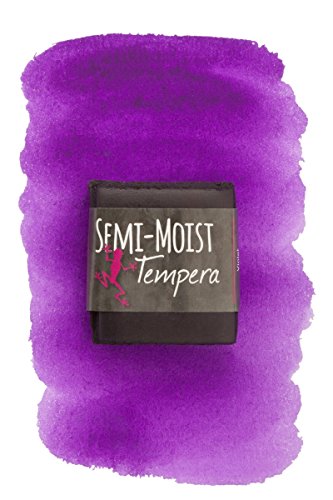 Tempéra semi-humide violet Jack Richeson 1569152 pastille de gouache