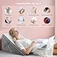 Hoyiyobi Keilkissen für Bett, Verstellbares Dreieckskissen Hochdichteschaum, Reflux Kissen für Schlafapnoe, Sodbrennen, Beinhochlagerung, Ergonomisches Wedge Pillow zur Lesen, Schlafen, Beinkissen