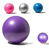 SHANGFENG Pilates-Ball, Gymnastikball, Core, Fitness, Bender, Yoga, Balance, Stabilität, Fitness, Ballett, Physiotherapie, Anti-Burst, Geburtsball, Geburtsplan, Violett