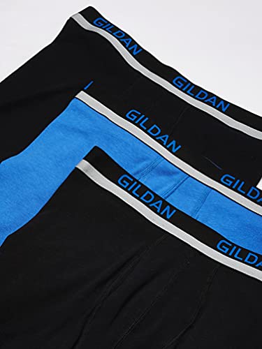 Gildan Men's Cotton Spandex Athletic Boxer Briefs, 3-Pack2