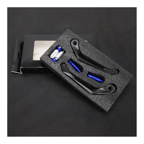 Leviers de frein moto CNC avec protège-mains pour RS V4 et Tuono