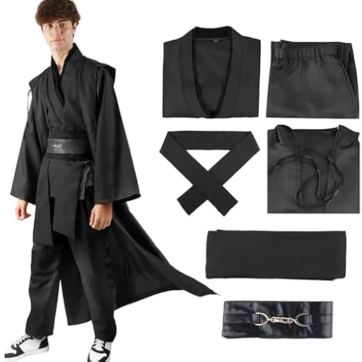 Kitimi Disfraz Je-d Adultos, Disfraz de Túnica con Capucha Cinturón,Star disfraz Cosplay de Halloween Carnaval(Negro XL) | Ya disponible en tu tienda friki favorita! En mundofriki.es! Kitimi Disfraz Je-d Adultos, Disfraz de Túnica con Capucha Cinturón,Star disfraz Cosplay de Halloween Carnaval(Negro XL) | Ya disponible en tu tienda friki favorita! En mundofriki.es!