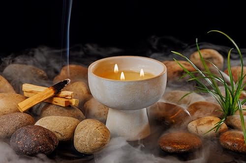 BLUEME-Spiritual-Palo-Santo-Vetiver-3-Wick-Bundle-Candle-Wax-Refill BLUEME Spiritual Palo Santo Vetiver 3 Wick Bundle Candle Wax Refill
