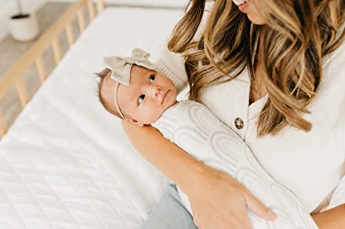 Image of Copper Pearl Swaddle Blankets for Newborns | Soft Stretchy Receiving Blankets for Boys and Girls | Large 46 x 46 Inch Baby Blankets | Lightweight and Breathable Swaddles | Bliss