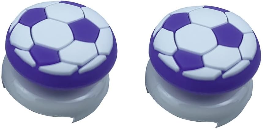 2pcs Controller Football Extender Thumb Grip Stick Joystick Extender Cap for PS5 Controller (Blue)