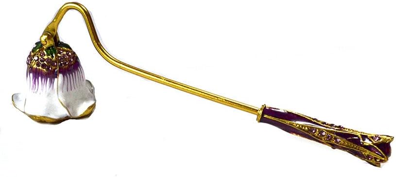 SKRoyal 7 1/2" Fancy Flower candle snuffer