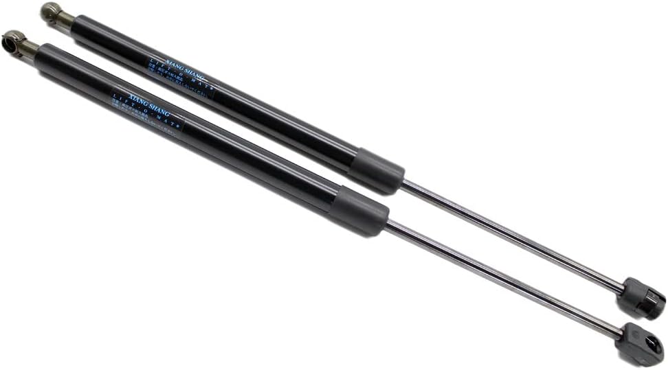 TSUBASA Lift Supports for 1999-2005 Chrysler/Dodge/Plymouth Neon 2nd Generation Front Bonnet Hood Modify Carbon Fiber Gas Charged Shock Dampers Spring Struts Bar (2 PCS) (Normal Black)