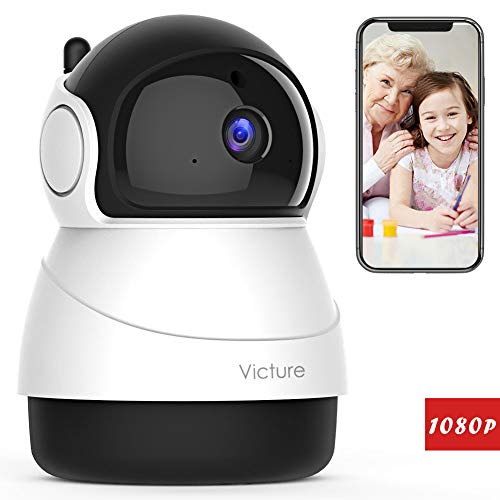 Preisvergleich Produktbild Victure 1080P FHD WLAN IP Kamera, Überwachungskamera mit Nachtsicht, Bewegungserkennung