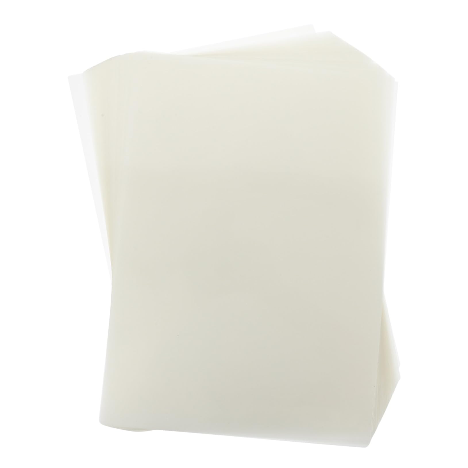Mobestech 100pièces Film Plastification Eau Cartes Menus Anti-rayures Protection Plastification