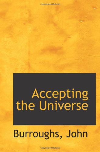 Accepting the Universe 1113184116 Book Cover