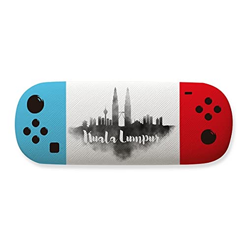 Étui Kuala Lumpur Malaisie pour lunettes et jeux créatifs rigide