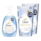 Dove(ダヴ) ビューティーモイスチャー 泡ボディウォッシュ しっとり 本体+詰め替え用 540g+430gx2個 ボディソープ