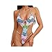 NP Costume da Bagno da Donna con Scollo a V, Modello Donna, Beachwear, Vuoto