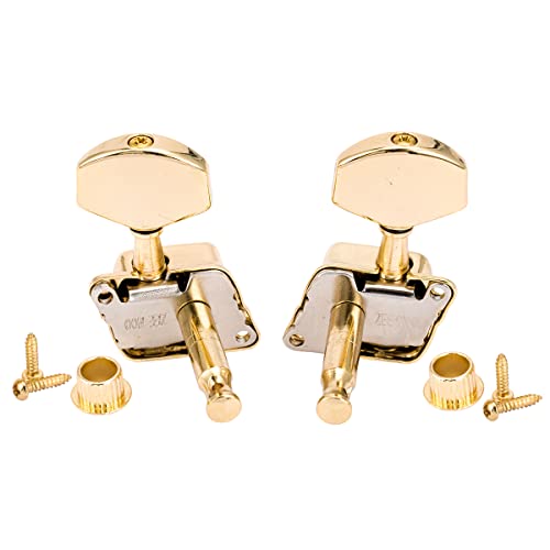 Musiclily Pro Mécaniques 3L3R Semi-Scellées pour Guitare électrique oud Acoustique, Doré - Les Beatles, Paul McCartney, John Lennon, RIngo Starr, George Harrison Musiclily Pro Mécaniques 3L3R Semi-Scellées pour Guitare électrique oud Acoustique, Doré – Image 7