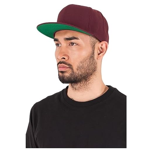 Flexfit Klassisk snapback Cap, mössa unisex keps för män och kvinnor i många färger, storlekar en storlek och barn Kastanj Kids