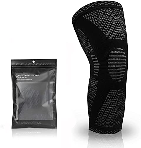 ENYEE Knee Compression Sleeve Best Knee Brace for Knee Pain for Men & Women Knee Support for Running, Basketball, Weightlifting, Gym, Workout, Sports