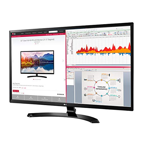 Image of LG 32MA70HY-P 32-Inch Full HD IPS Monitor with Display Port and HDMI Inputs
