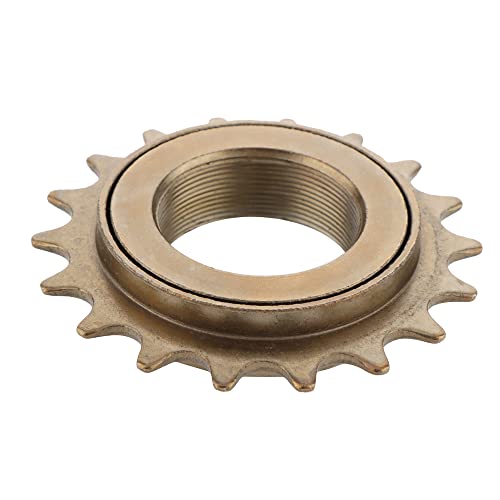 DQITJ 2 Pcs Single Speed Bike Freewheel, 18T Compatible with 1/2 x 1/8 One-Speed Cycling Replacement Parts