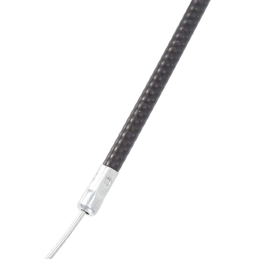 KSTE Kabel do kosiarki, 65" kabel gazu do kosiarki z uchwytem dźwigni przełącznika sterującego do kosiarek ogrodowych (kolor : Czarny)