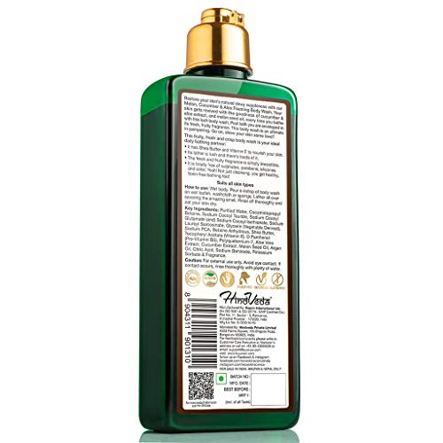 Wow Skin Science Melon, Cucumber & Aloe Vera Foaming Body Wash - Moisturizer For Clean, Smooth, Healthy Skin - Essential Nutrients Shea Butter & Vitamin E For Men, Women, Teen - Sulfate Free - 250 Ml #TOP1