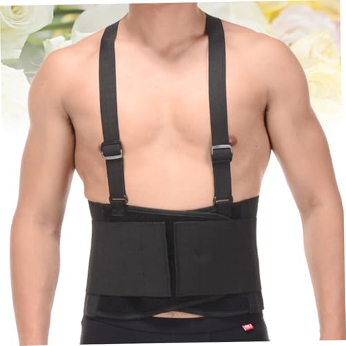 Faja lumbar ajustable transpirable tamaño XL negra miniatura 7