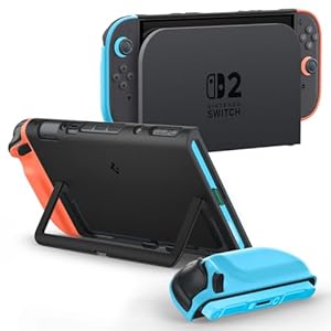Spigen Nano Pop Designed for Nintendo Switch 2 Case (2025) Slim Fit Dockable Controller Cover Compatible and Detachable with Joy-Con and Kickstand – Special Edition