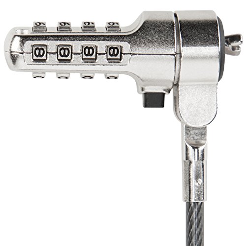 Image of Targus DEFCON ASP66GLX-S Cable Lock For Notebook - 1.98 m Cable - Black - Galvanized Steel