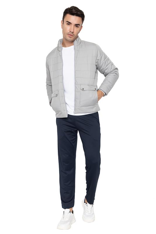 Image of Men's Quilted Winter Jacket /Full Sleeves /Puffer and Bomber