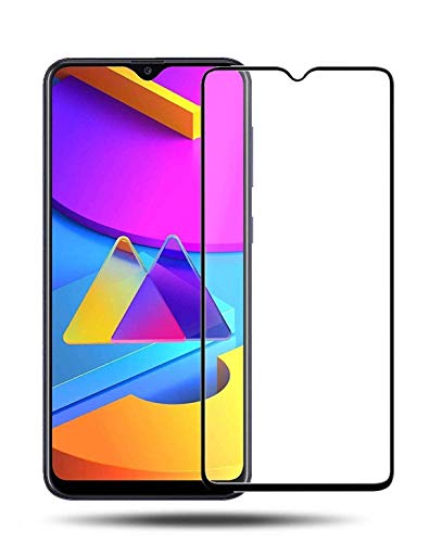 Image of Military-Grade Tempered Glass Screen Protector Compatible for Samsung Galaxy M10S / M10s with Edge to Edge Coverage and Easy Self Installation kit (Samsung Galaxy M10s)
