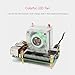 Waveshare ICE Tower CPU Cooling Fan, Compatible with Raspberry Pi 5, U-Shaped Copper Tube, Cooling Fins, Cooler with Colorful RGB LED
