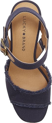 Image of Lucky Brand Women's Mindra Espadrille Wedge Sandal