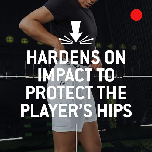 Image of G-Form Heist Fastpitch Sliding Shorts - Padded Compression Softball Sliders for Women & Girls - Protective Athletic Gear