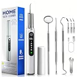 Plaque Remover for Teeth–5 Modes, LED, USB-C 4Tips Adult Teeth Cleaning Kit