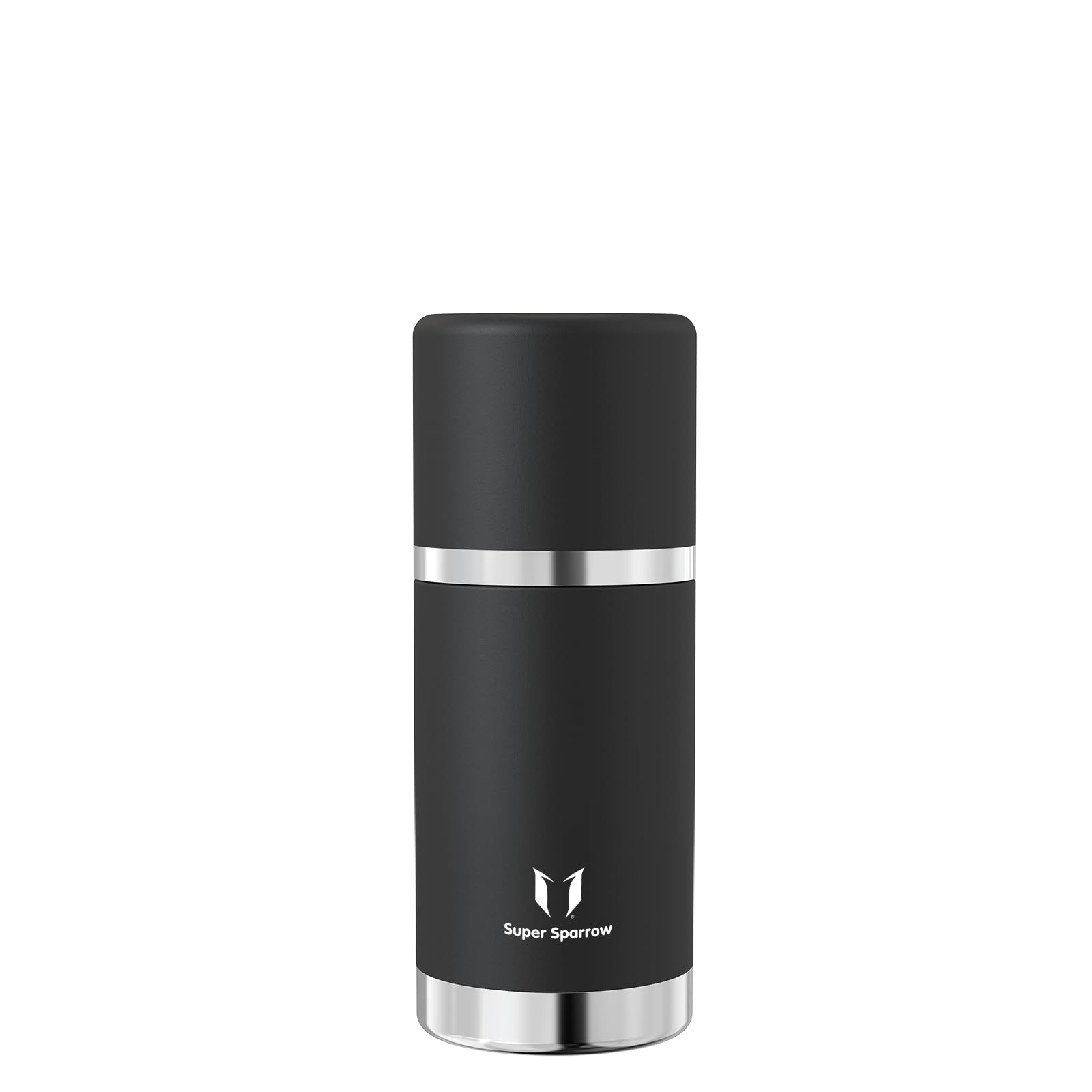 Super Sparrow Borraccia Termica -500ml/750ml/1000ml - Bottiglia Termica in Acciaio Inox - Borracce Senza BPA - Mantiene Calde 12 Ore o Fredde per 24 Ore - A Prova di Perdite Tappo Funge Anche da Tazza