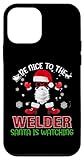 Photo Gallery custodia per iphone 12 mini sii gentile con il saldatore babbo natale sta guardando il Photo Gallery custodia per iphone 12 mini sii gentile con il saldatore babbo natale sta guardando il