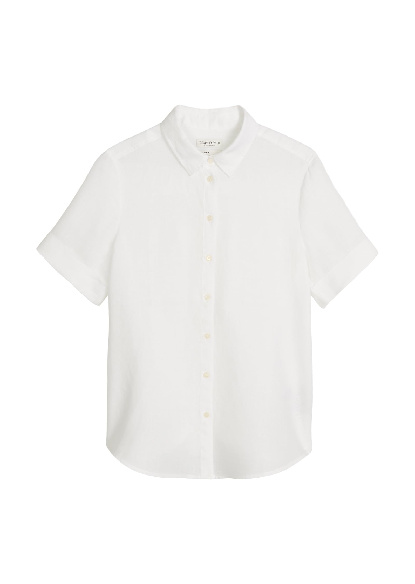 Marc O'Polo Kurzarm-Leinenbluse Regular