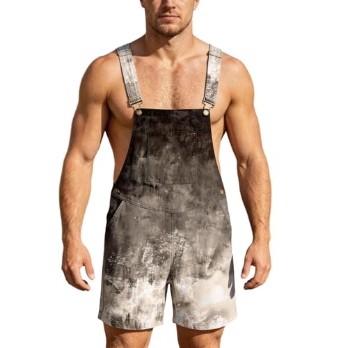 Mono de verano para hombre informal y ligero transpirable con estampado original 4