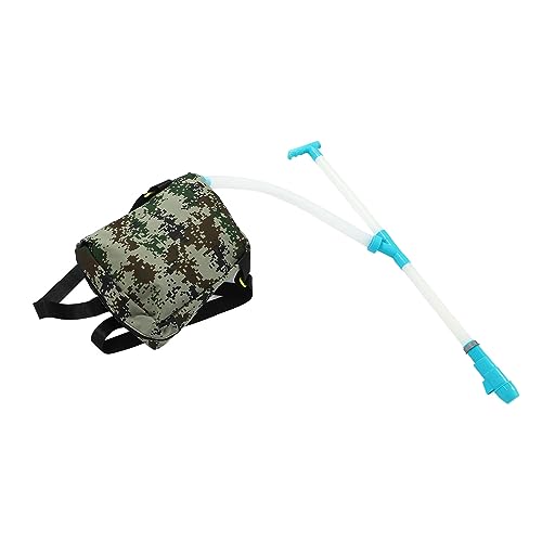 Aplicador de fertilizante mochila manual con gran capacidad miniatura 1