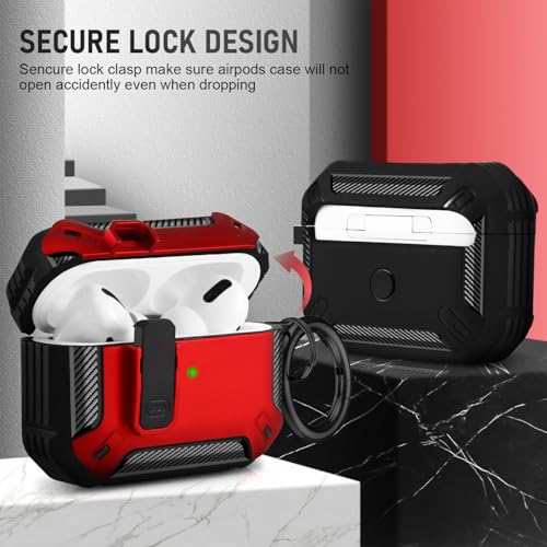 Image of Compatible with Airpods Pro 3 Case(2025),for Airpods Pro 3rd Generation Cases Cover with Keychain Cleaner Kit Soft Silicone Shockproof Cover for Women Men