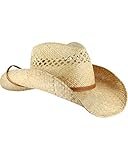 Stetson Unisex Bridger Straw Hat Natural Small