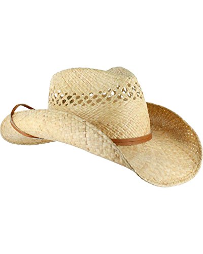 Stetson Unisex Bridger Straw Hat Natural Medium