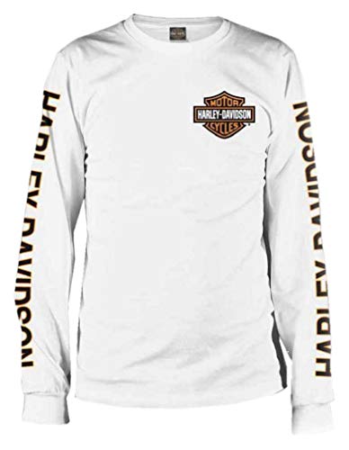 Harley-Davidson Mens Long Sleeve Bar & Shield Shirt 30291744 product thumbnail 8